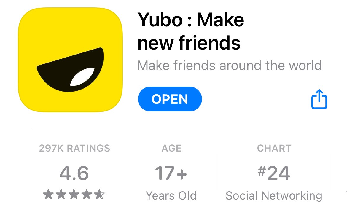 Yubo apps similar to snapchat filters