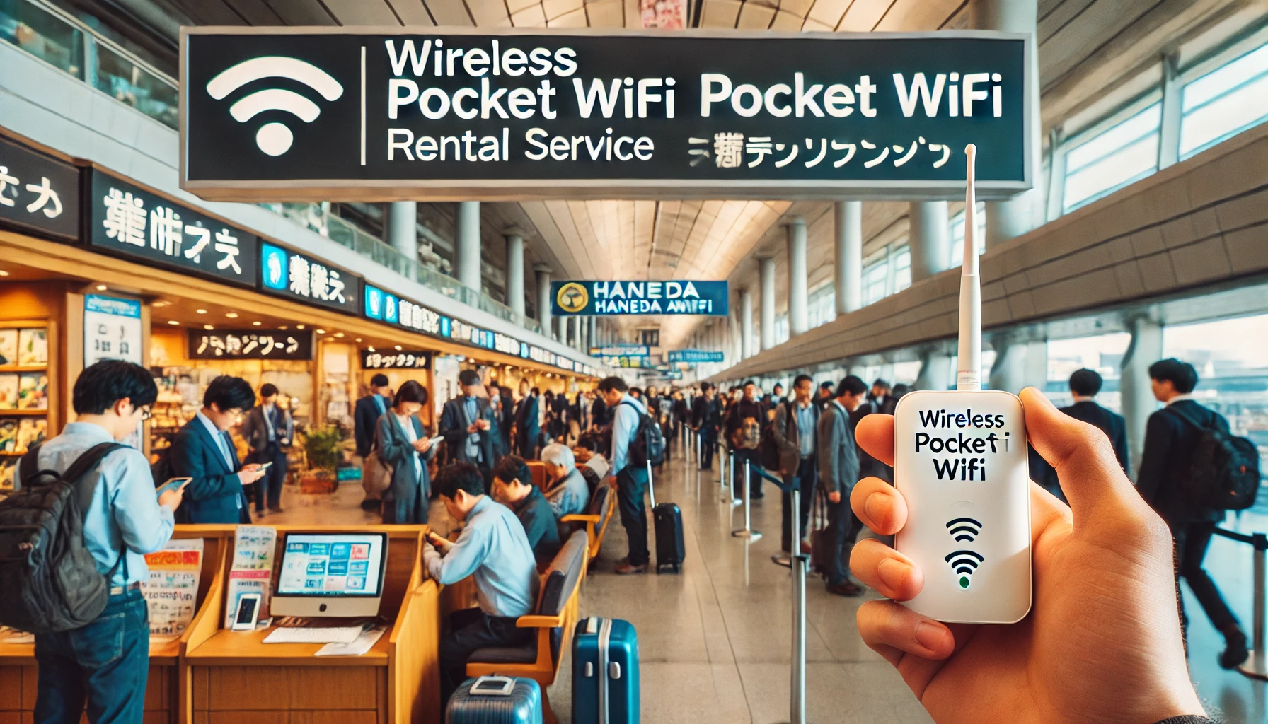 pocket wifi japan haneda airport